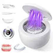 Ultrasonic Retainer Cleaner Machine 45kHz Retainer Cleaning 200ML Dental Cleaner