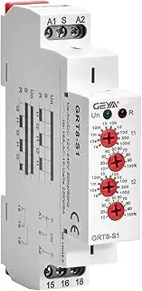 Asymmetric Cycle Timer 1SPDT Relay 16A AC/DC12V-240V Electronic Repeat Relay(GRT8-S1,AC/DC12V-240V)