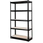 Giantz Garage Shelving Warehouse Rack Pallet Racking Storage Neat Black 1.5M New