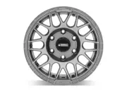 Assault Industries 7" Matte Titanium Hellfire Wheels with Innerlock Technology