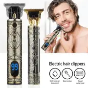 Professional Hair Clipper Trimmer Cutting Beard Cordless Shaving Machine Barber