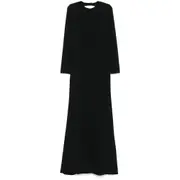 [Gucci] Gucci Open-back Maxi Dress 40 IT BLACK