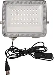 Spacnana Black LED Light, Waterproof Black Lights, Powerful USB Powered Flood Light for Luminous Party Christmas Decoration