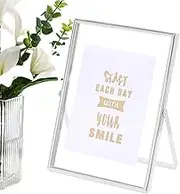 Photo Display Frame | 8 inch Metal Table Specimen Frames - Modern Home Decor for Living Room Bedroom Studio Bedside bookshelf