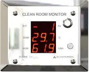 Clean Room Monitor 3 in 1 (Diff. Pressure, Temp, RH) for Pharma Clean Rooms, Isolation Rooms, Hospitals Model: AI-CRM1-1