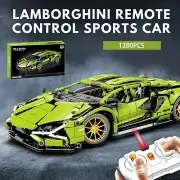 RC Lamborghini Sports Car Technic Building Blocks Racing Kit New Sealed