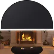 Svepndic 46 x 26 Fireplace Hearth Mats Fire Resistant Half Round Fireproof