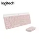 logitech MK470輕薄無線鍵鼠組/ 玫瑰粉