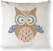 The Cotton & Canvas Co. Owl Home Decor Pillow Cover, Pillowcase, Cushion