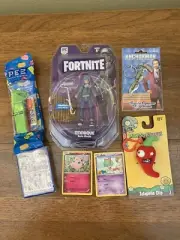 Junk Drawer Lot Fortnite Pokemon Cards Pez Kermit Disney Cruise Line Magic Cards
