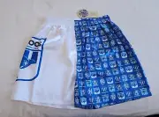 North Melbourne Kangaroos AFL FC2047 S22 Mens Retro Printed Satin Boxer Shorts