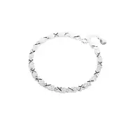 Silver Plated Bracelet Women's Personality Creative Bracelet Silver Plated