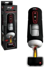PDX Milk Me Hotter 10.5" Heating, Thrusting & Vibrating Masturbator