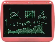 Rechargeable Wr Tablet 15 Inch Handwr D ing Tablet with Stylus Lock Button for Toddler Educational Learning Toy s for Boy and Girls Pink Single Color