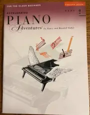 Accelerated Piano Adventures For the Older Beginner Theory Book 2, Fabers FF1474