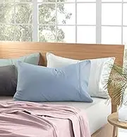 Plain Dyed Flannelette Sheet Set- Rose