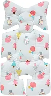SUPVOX Breathable Stroller Cushion Mat Soft Cotton Seat Protector for Cart Gentle Support for Comfortable Seating Essential Accessory for Stroller Dining Chair