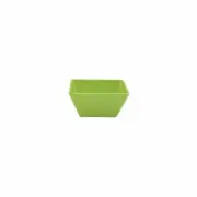 Melamine Square Bowl Lime 130x70mm Ryner Commercial Plastic Serving Soup Bowls
