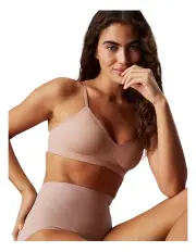 [Calvin Klein] Invisibles Gel Wire Bralette in Cedar