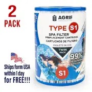Fits Intex 29001E PureSpa Type S1 Easy Replacement Filter - 2 Pack Set