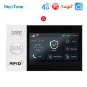 PG107 Wifi 4G Alarm System for Home Security with PIR Wireless Solar Siren Suppo