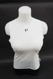 NEW! Pearl Izumi Transfer Mesh Sleeveless Cycling Baselayer Women's Medium White