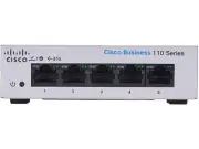 Cisco Business 110 CBS110-5T-D Ethernet Switch, 5.0 Ports - Gigabit Ethernet -