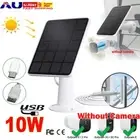 10W Solar Panel For Eufy Eufycam Cam E/2C/E/2 Wall Mount 13ft Power Cable White