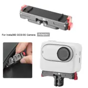 For Insta360 GO3/3S Camera Metal Quick Release Adapter Magnetic Folding Design