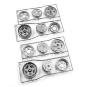 Tamiya Front Rear Rim Set For Buggy Champ Fast Attack Vehicle, RC Parts 19005073
