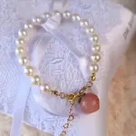 天然淡水強光基礎款女式珍珠手鏈