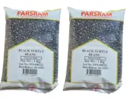 2kg- 2 Packs x 1Kg - BLACK BEAN / TURTLE BEAN dried bean USA / MEXICAN