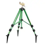 Impact Sprinklers on Tripod Base,Heavy Duty Lawn 1 Pack Tripod Sprinkler