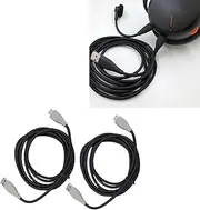 2Pcs Type C to USB Cable for MMX150 Headset, OFC Headphone Replacement Cable Plug and Play, Non Tangled