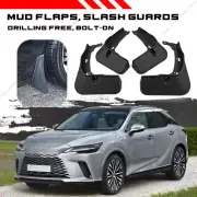 For Lexus RX 2023-2024 Mud Flaps Splash Guard Fender Mudguard Car Accessories