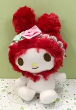 【震撼精品百貨】MY MELODY_美樂蒂~SANRIO 美樂蒂絨毛娃娃-17公分-紅色#57300