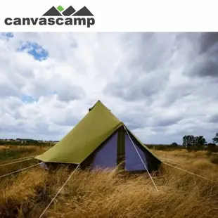 【露營趣】新店桃園 比利時 CanvasCamp 500PROTECH 5米鐘型帳 軍綠色 6~8人帳 帳篷 塔型帳 帳棚 印地安帳 派對帳 家庭帳篷 美學 露營