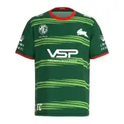 NRL South Sydney Rabbitohs Men's Warm-Up Training Shirt - Sizes M - 7XL