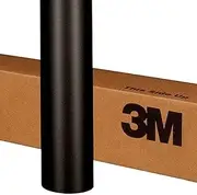 3M 1080 M12 MATTE BLACK 5ft x 3ft (15 Sq/ft) Car Wrap Vinyl Film