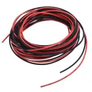 24 Gauge PVC Hookup Wire 3.0m/10ft 24AWG Flexible Electrical Wire, 1.5mm Dia