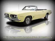 1967 Plymouth Barracuda Formula S Convertible Metal Sign: 12x16" & Ships Free