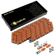 O-Ring Orange Drive Chain for Kawasaki EX250F Ninja 250R 1988-1990 1992-2012