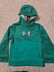 Under Armour Youth Boys UA Storm Armour Fleece Jumbo Big Logo Hoodie YSM Small S