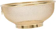 OATIPHO Stainless Steel Filter Rice Strainer fine mesh Rice Washing Bowl Food Strainer Basket fine Sieve mesh Strainer Vegetable Drain Basket mesh Strainer Bowl Rice Sieve Metal