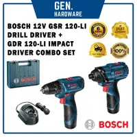 在飛比找蝦皮購物優惠-Bosch 12V GSR 120 LI 鑽頭驅動器 + G