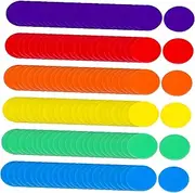 Generic 180pcs Color Card Packaging Reward Chips Bouteilles Bingo Vert Poker Cards Game Chips Mini Poker Chips Bingo Chips for Bingo Games Transparent Bingo Bag Counting Markers Acrylic