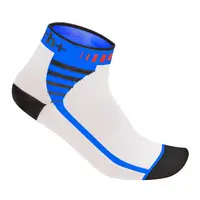 在飛比找PChome24h購物優惠-ZeroRH+ 義大利 Logo 單車運動襪 (白/藍色) 