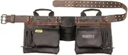 DEWALT Pro 11 Pocket Leather Tool Belt Set