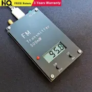 RC-FM 2000M FM Transmitter Digital Display Transmitter 0.5W 500mW Stereo 76-108M