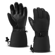 Winter Ski Gloves Cold Proof with Thermal 3M Thinsulate Insulation for Men an...